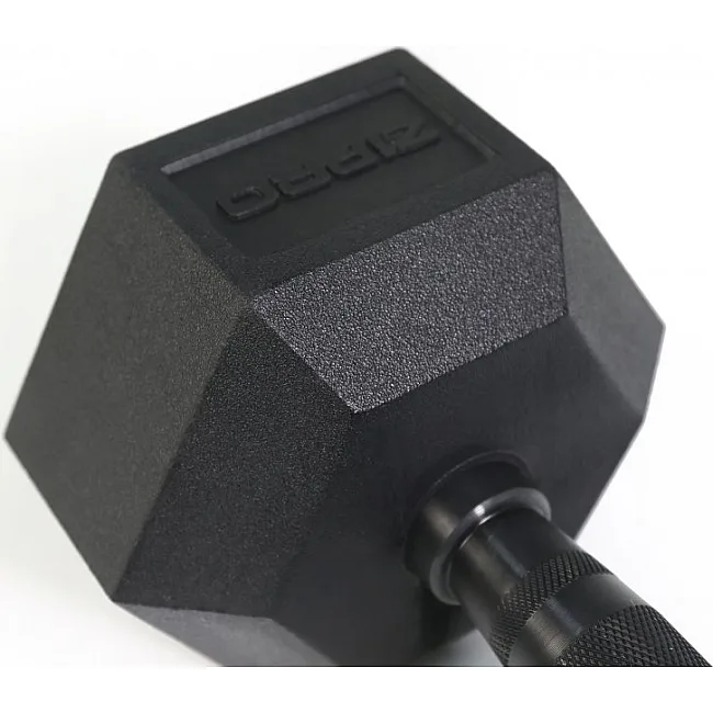 Гантель Zipro Hex прорезиненная 1 х 2,5 кг.