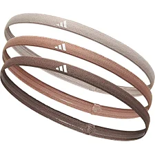 Пов'язки на голову жіноча Adidas Hairbands 3pk коричневий, бежевий, темно-коричневий