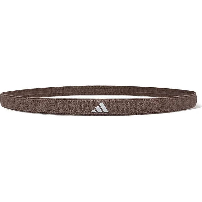 Повязки на голову женские Adidas Hairbands 3pk коричневый, бежевый, темно-коричневый
