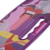 Пенни борд Penny Board круизер пластиковый со светящимися колесами и ручкой для переноски 24