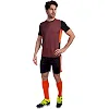 Футбольна форма комплект футболка та шорти SP-SPORT Variation CO-1011 (Помаранчевий-чорний)