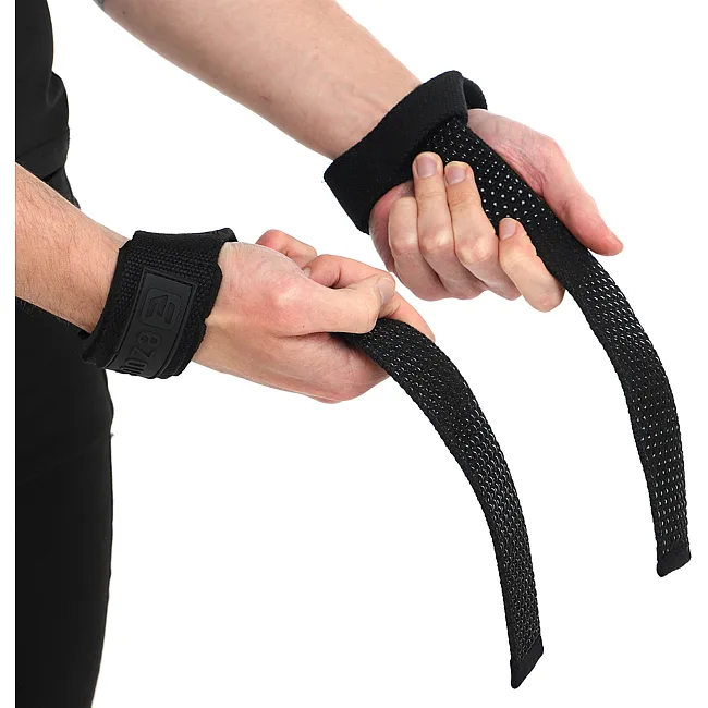 Лямки для тяги LIFTING STRAP EZOUS B-03 2шт (Чорний)