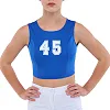 Костюм для чирлидинга кроп-топ и шорты SP-SPORT

 CO-5218 (Синий-белый)