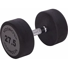 Гантель профессиональная с полиуретановым покрытием TECHNOGYM LN-1254-27_5 1шт 27,5кг