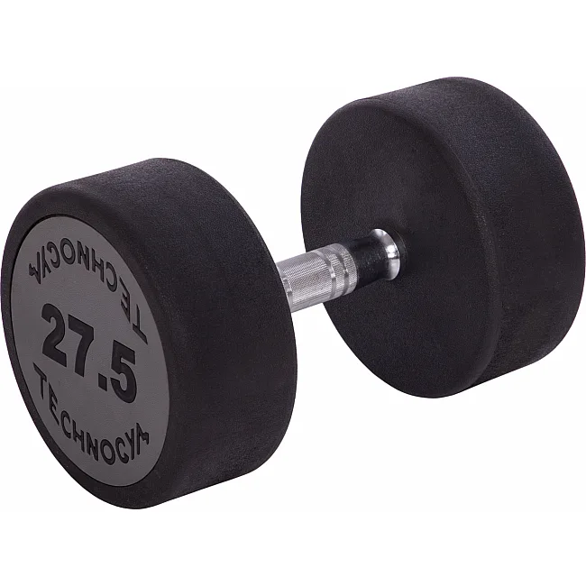 Гантель профессиональная
 с полиуретановым покрытием TECHNOGYM LN-1254-27_5 1шт 27,5кг