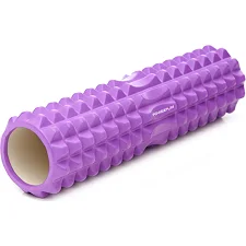Массажный ролик (роллер) PowerPlay 4406 EVA Massage Roller Фиолетовый (45x12см.)