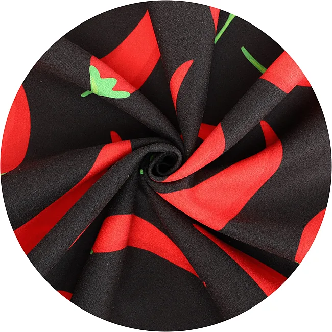 Спортивное полотенце
 из микрофибры MADWAVE
 SPICY M076304200W 140 см
х80см (Черный)