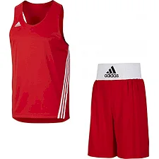 Форма для бокса Adidas Base Punch (красный, V14119/14110)