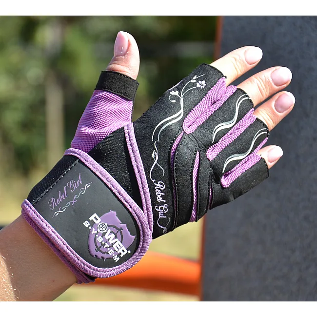Фітнес рукавиці POWER SYSTEM PS-2720 Rebel Girl жіночі Purple