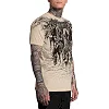 Футболка мужская AFFLICTION Black Night Tee Sand