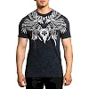 Футболка мужская AFFLICTION Protector Black Lava Wash