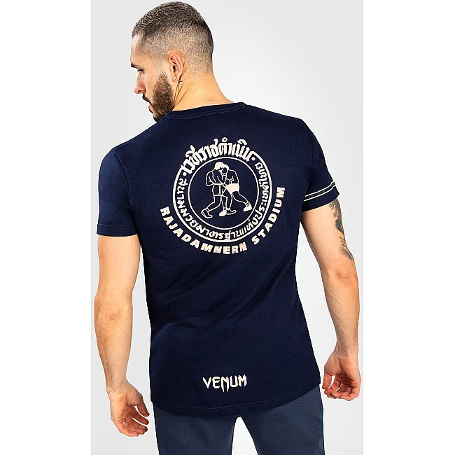 Футболка чоловіча Rajadamnern x VENUM Navy Blue