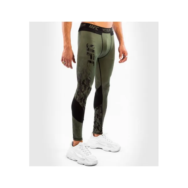 Компрессионные штаны VENUM Official UFC Fight Week Khaki
