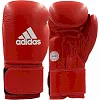 Кожаные перчатки для кикбоксинга Adidas WAKO (красный, ADIWAKOG1)
