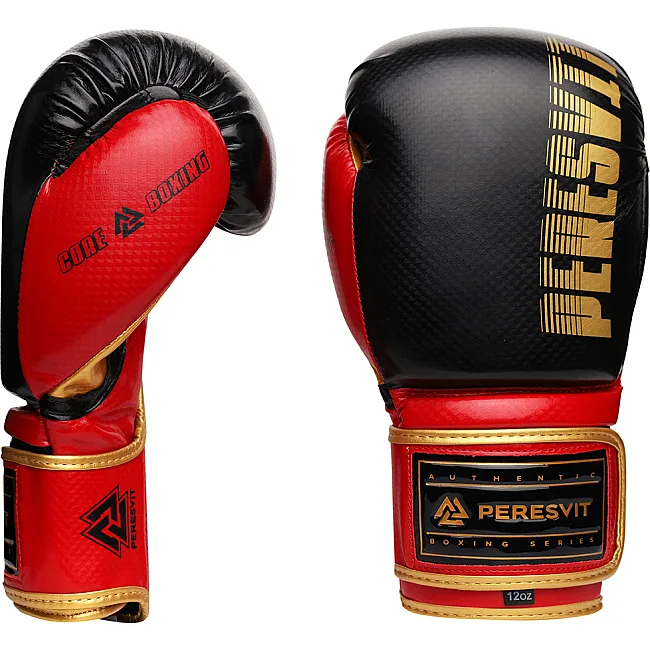 Перчатки для бокса PERESVIT Core Black Red Yellow