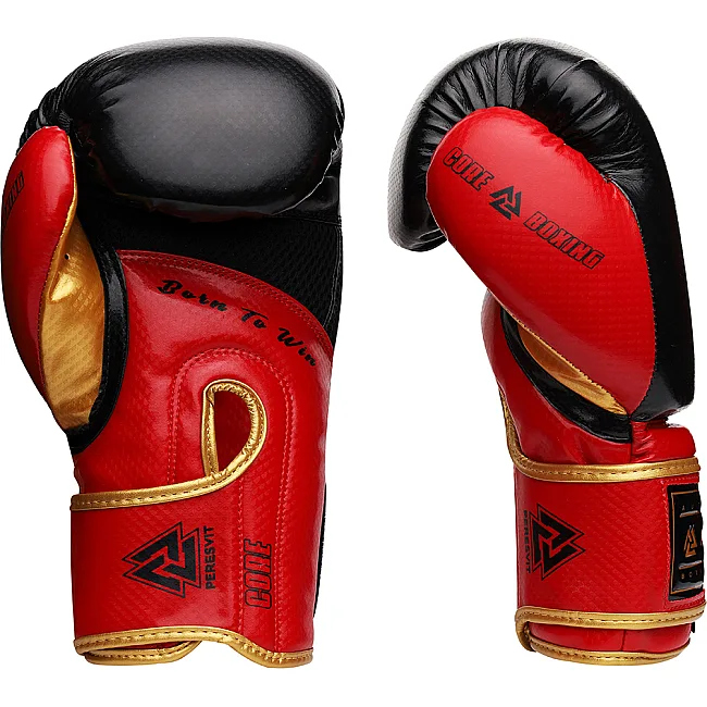 Перчатки для бокса PERESVIT Core Black Red Yellow