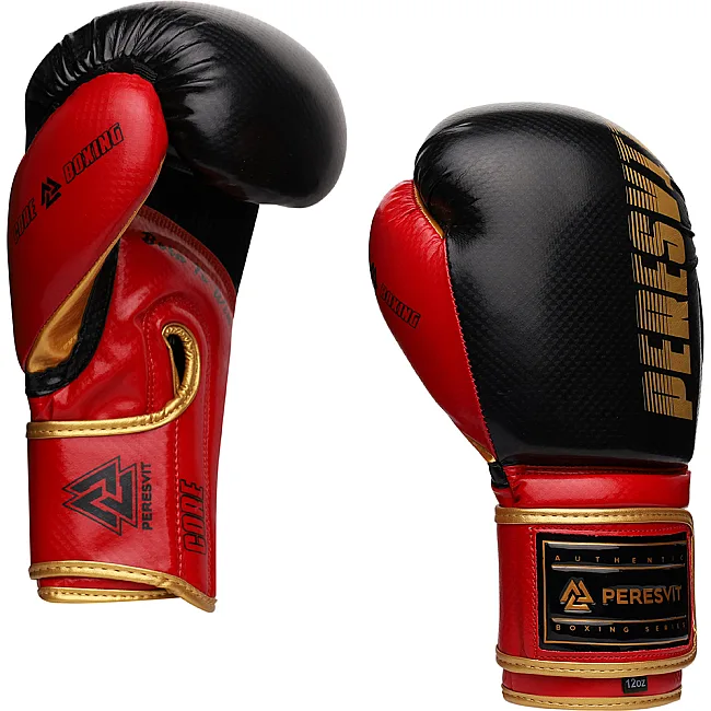 Перчатки для бокса PERESVIT Core Black Red Yellow