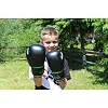 Рукавиці для боксу POWERPLAY 3004 JR Classic Чорно-Зелені