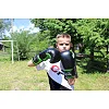 Рукавиці для боксу POWERPLAY 3004 JR Classic Чорно-Зелені