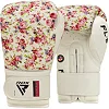Перчатки женские для бокса RDX FL5 Floral White