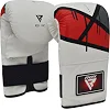Рукавички снарядні (битки) RDX Rex Leather Red