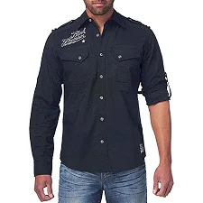 Рубашка AFFLICTION Breaking Chain LS Woven