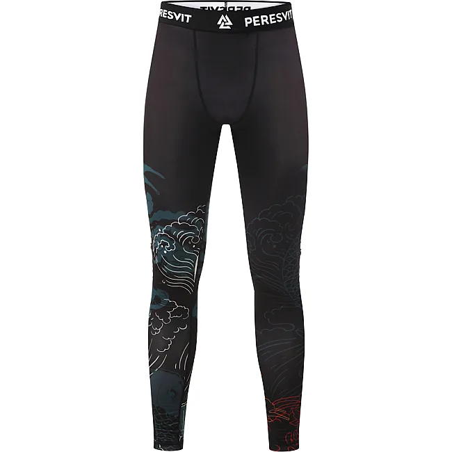 Компресійні штани PERESVIT Koi MMA Leggins Blue Orange Red