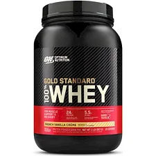 Сывороточный протеин Optimum Nutrition Whey Gold Standart 907 г - french vanila