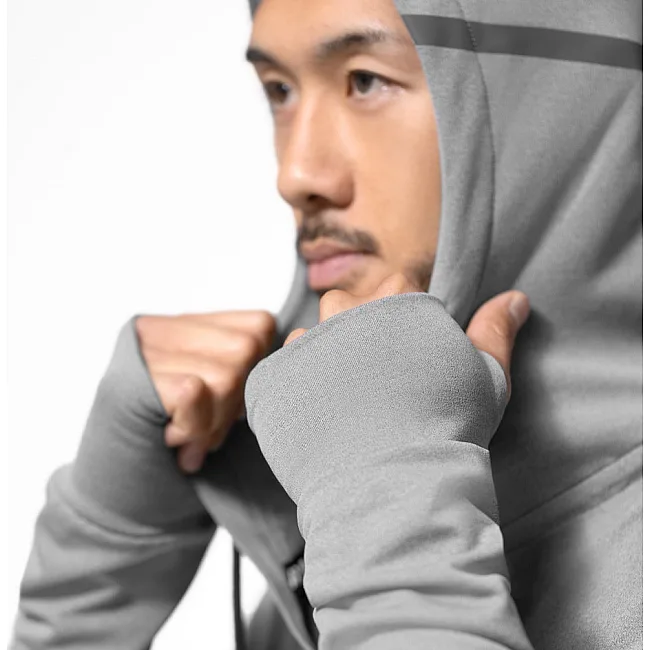 Толстовка Худі HAYABUSA Men’s Zip-Up Performance Dark Grey