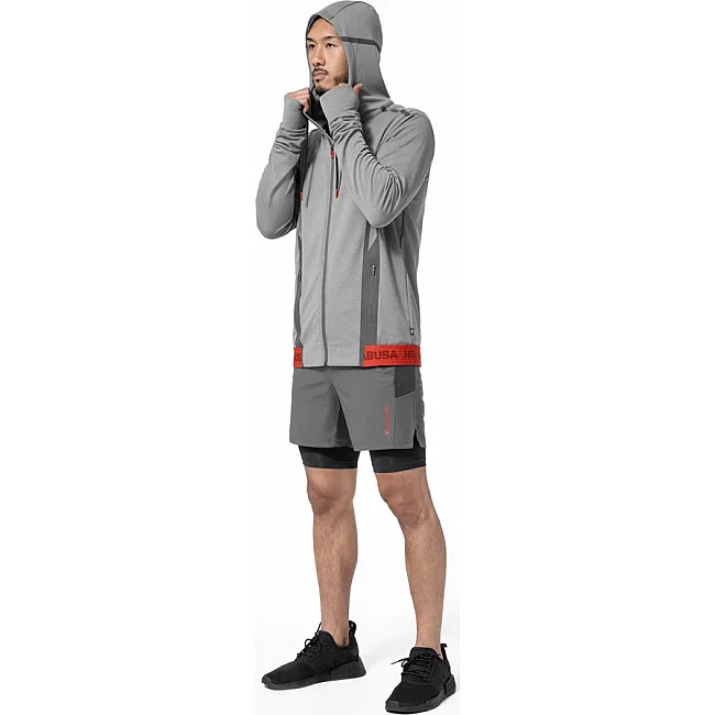 Толстовка Худі HAYABUSA Men’s Zip-Up Performance Dark Grey