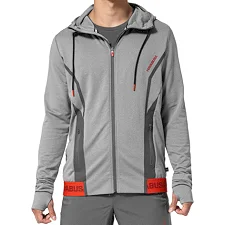 Толстовка Худі HAYABUSA Men’s Zip-Up Performance Dark Grey