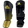 Защита голени и стопы с лицензией Wako Semi Contact (черный-золотой) ADIDAS ADIKBSI300