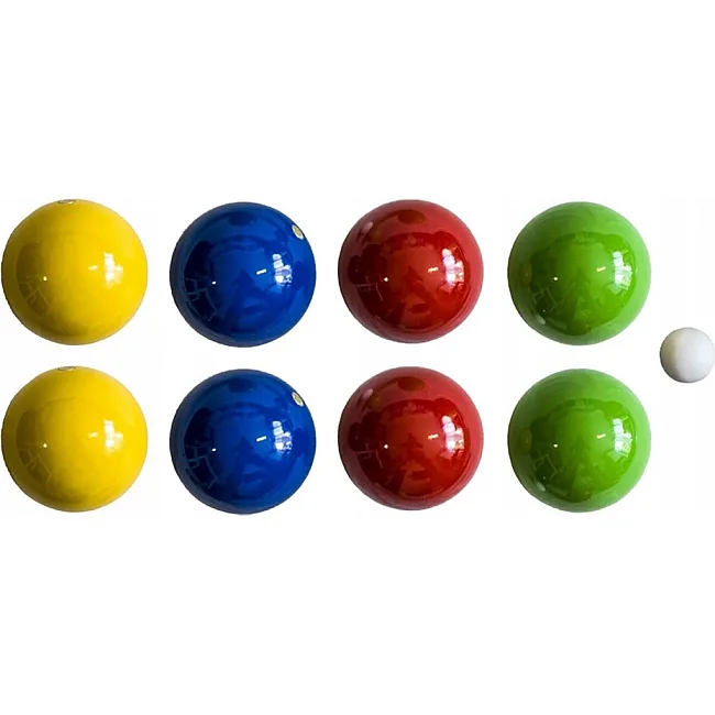 Дерев'яні ігрові м'ячі 8 шт. - Boule, Bule, Petanque LONDERO 80 мм