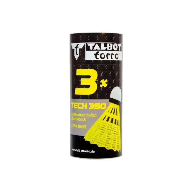 Воланы Talbot Tech 350 Shuttle yellow, FAST 3шт.