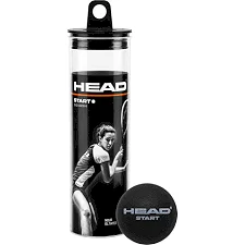 Набор мячей для сквоша HEAD START 287356 (Черный)