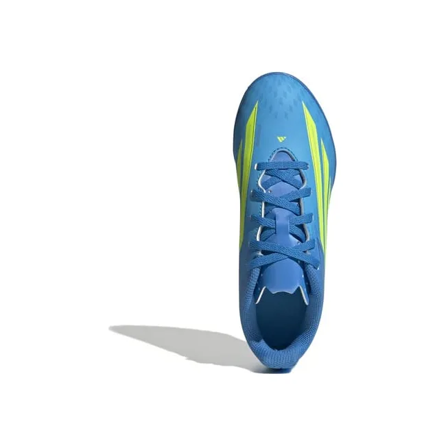 Сороконіжки дитячі ADIDAS F50 CLUB TF J блакитний, жовтий (для дітей)