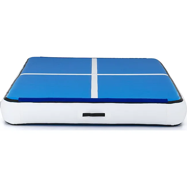 Надувной коврик inSPORTline Aircase 200x140 см, бело-синий