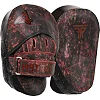 Лапа боксерська вигнута тренувальна шкіра FISTRAGE VL-6453 (Коричневий)