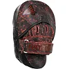 Лапа боксерська вигнута тренувальна шкіра FISTRAGE VL-6453 (Коричневий)