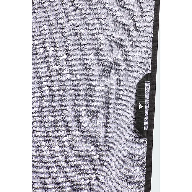 Рушник ADIDAS PER TOWEL L чорний, білий 70 x 140 см