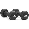Гантели ADIDAS Dumbbells черный 5 кг