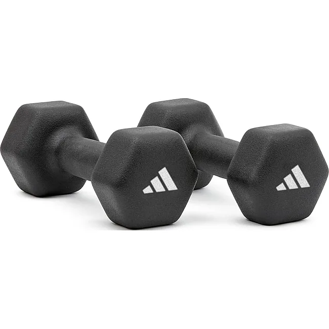 Гантели ADIDAS Dumbbells черный 5 кг