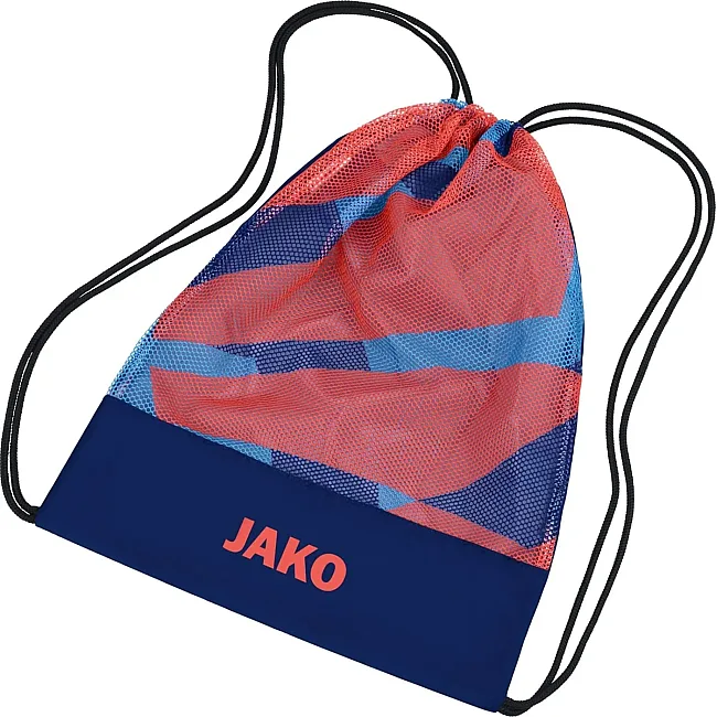 Сумка для взуття Jako Team 2.0 синій, кораловий 34 x 44 см