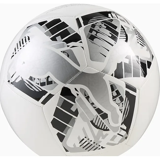 Футбольный мяч Puma Big Cat Ball белый, серебристый 4