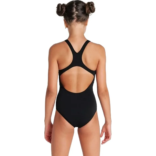 Купальник Arena TEAM SWIMSUIT SWIM PRO SOLID черный, белый Дет