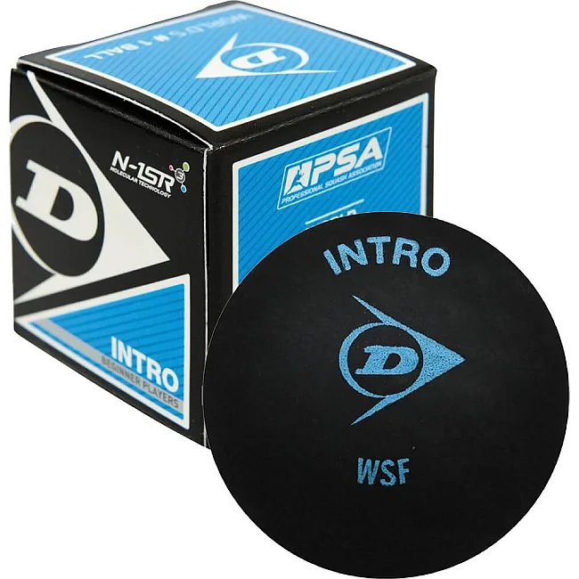 Мяч для сквоша Dunlop Intro 1 синий, ст. 700105INTRO