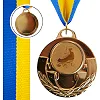 Медаль спортивная с лентой тематическая SP-SPORT AIM Роликовые коньки C-4846-0087 ø5см (Золотой)