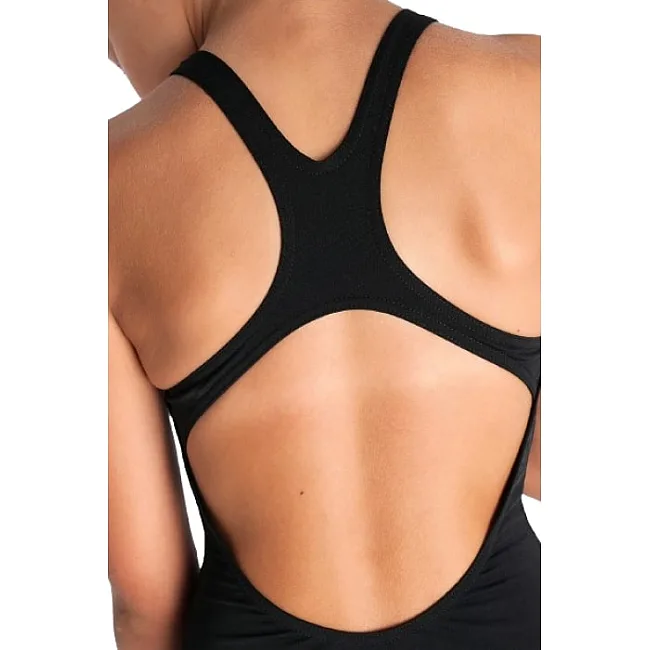 Купальник Arena TEAM SWIMSUIT SWIM PRO SOLID черный, белый Дет