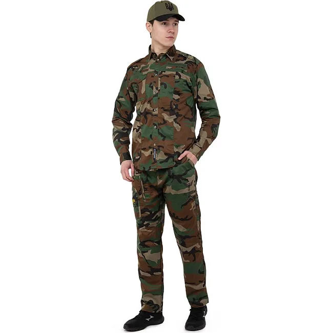 Костюм тактический (рубашка и брюки) MILITARY RANGERS

 ZK-SU1127 (Камуфляж Woodland)