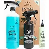 Набор для мойки Peaty's Gift Pack, Wash Degrease Lubricate Dry, шампунь 500ml / дегризер 500ml / смазка цепи 120ml, Dry